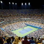 Arthur Ashe Stadion beim Grand Slam Turnier US Open