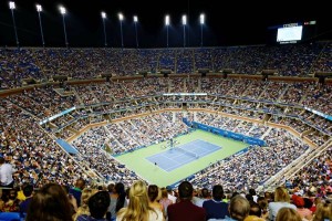 Arthur Ashe Stadion beim Grand Slam Turnier US Open