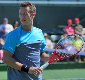Philipp Kohlschreiber in Aktion Philipp Kohlschreiber