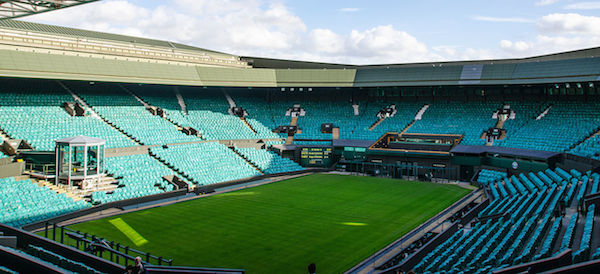 Center Court in Wimbledon Center Court in Wimbledon