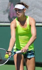 Hielt im Finale lange mit - Lucie Safarova Lucia Safarova