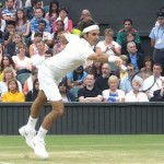 Roger Federer in Wimbledon