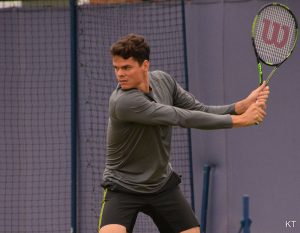 Milos Raonic Training