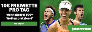 Betway US Open Gratiswette