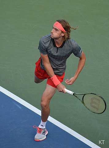 Stefanos Tsitsipas Aufschlag