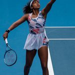 Naomi Osaka Serve