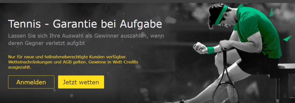 bet365 garantiebonus tennis