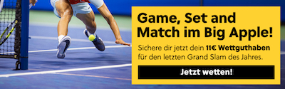 Interwetten US Open Freiwette Banner