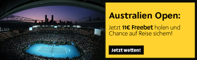 Australian Open Freebet Interwetten